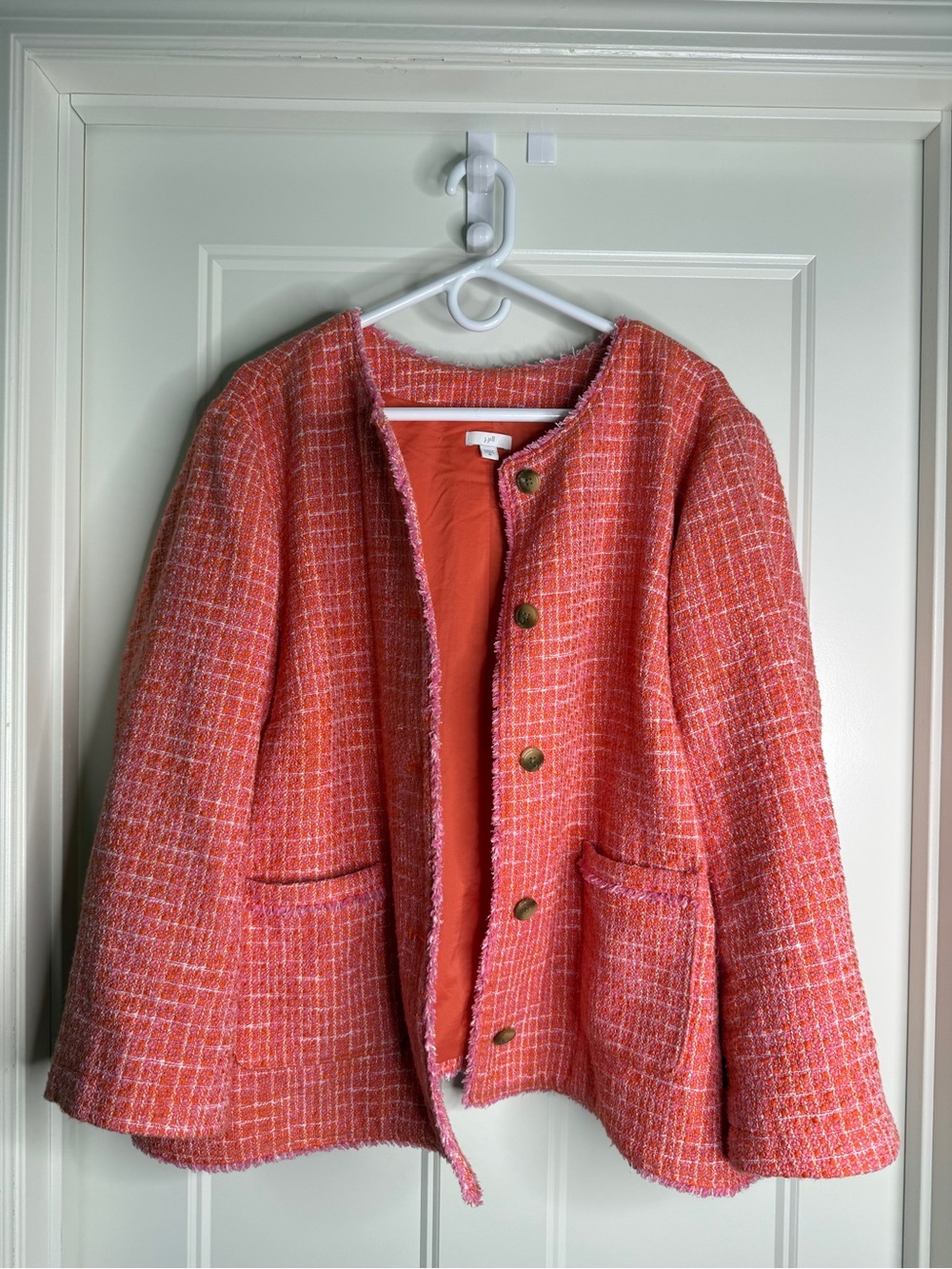 Women’s J. Jill Dahlia Tweed Jacket Blazer
Size 3X - Picture 4 of 10